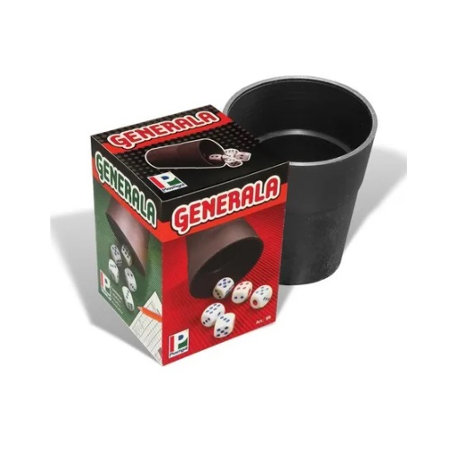 JUEGO DE MESA PLASTIGAL GENERALA C/ CUBO PLASTICO